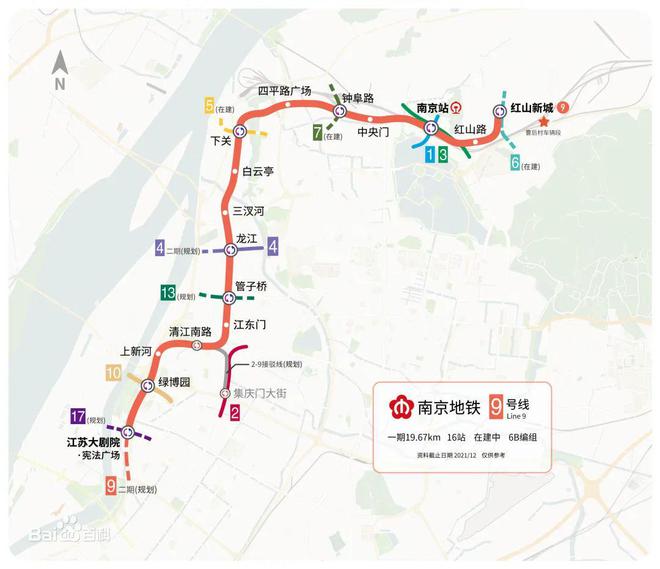 南京地铁6号线最新线路图详解及概览