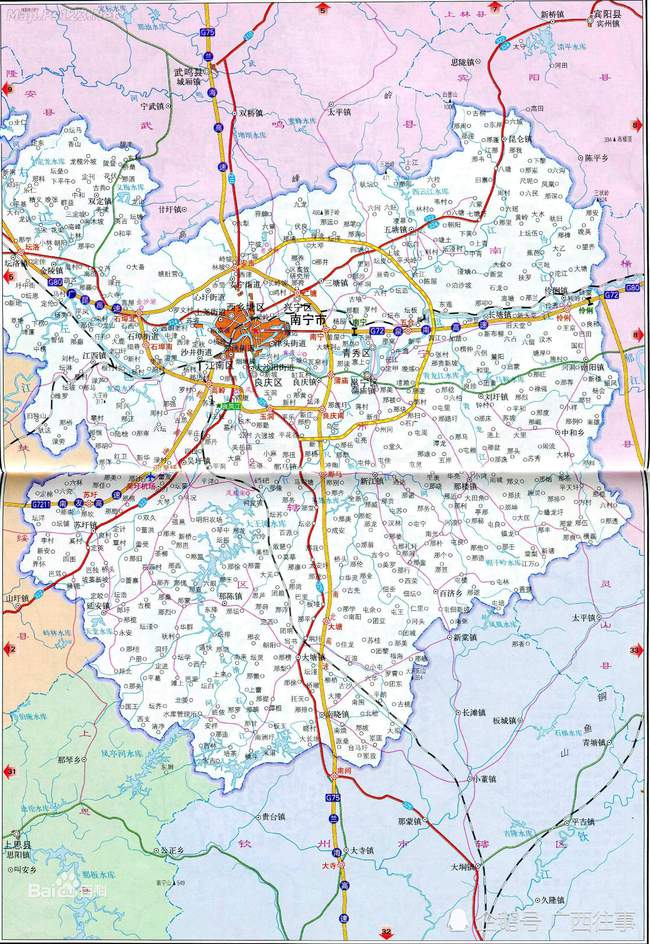 最新南宁地图，探索城市新面貌的指南